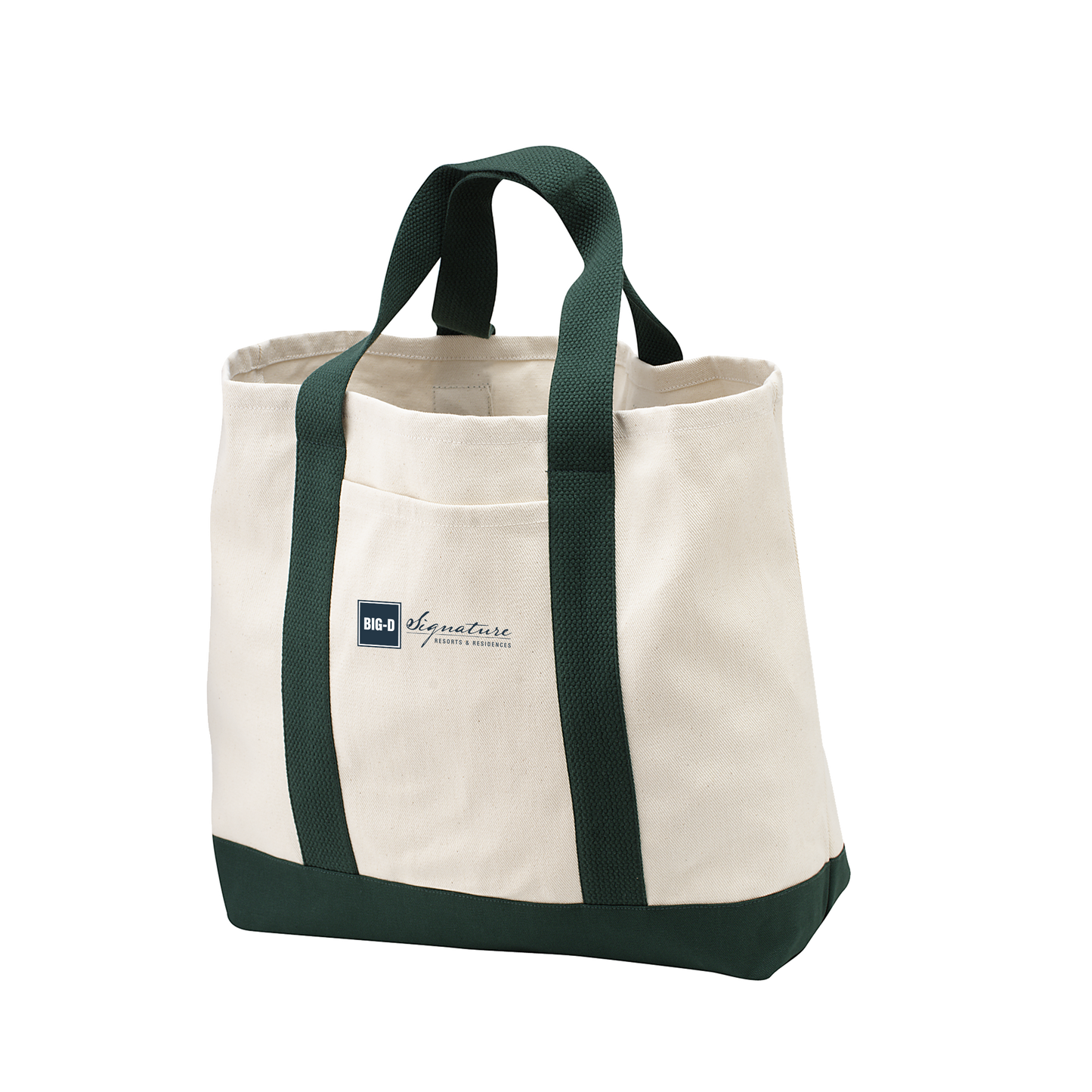 Port Authority® Ideal Twill Two-Tone Shopping Tote