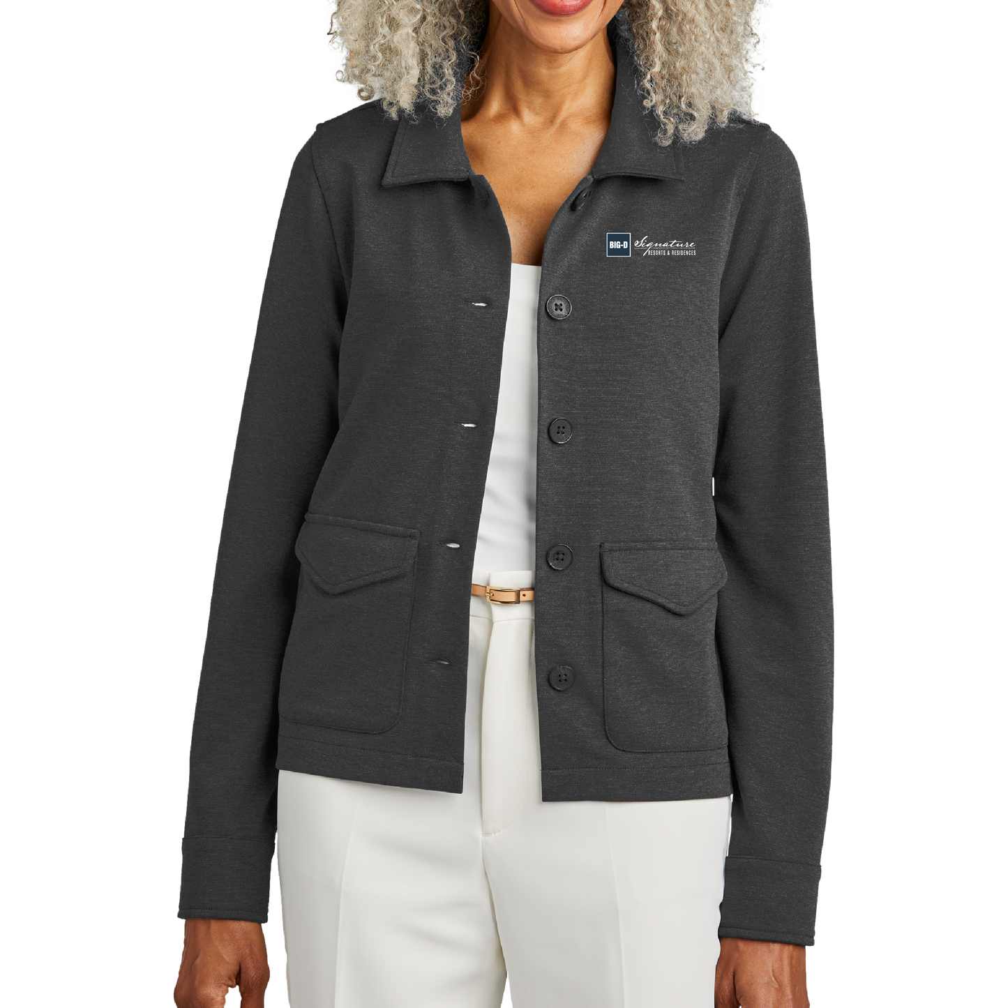 Brooks Brothers® Women’s Mid-Layer Stretch Button Jacket
