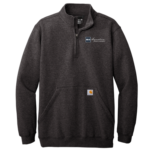 Carhartt® Midweight 1/4-Zip Mock Neck Sweatshirt
