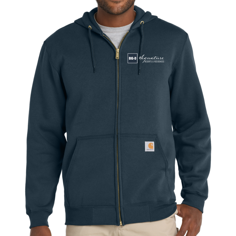 Carhartt® Midweight Hooded Zip-Front Sweatshirt