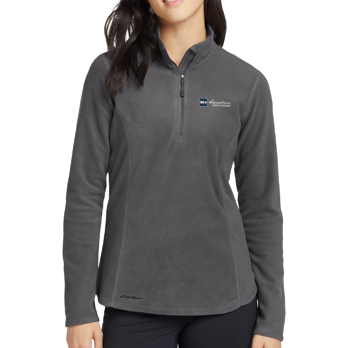 Eddie Bauer® Women's 1/2-Zip Microfleece Jacket