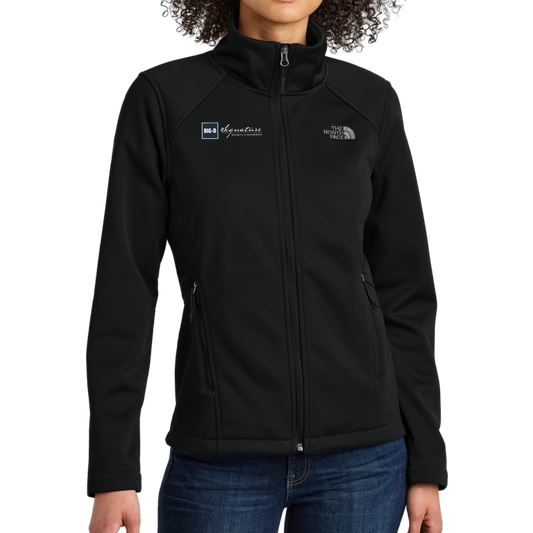 The North Face® Women's Chest Logo Ridgewall Soft Shell Jacket