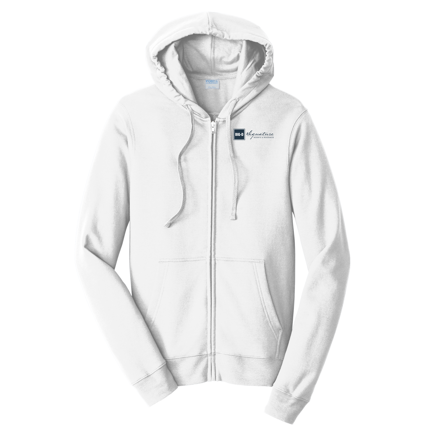 Port & Company® Fan Favorite™ Fleece Full-Zip Hooded Sweatshirt