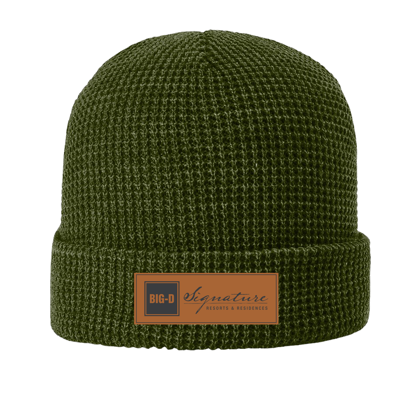 Richardson Waffle Knit Beanie with Cuff