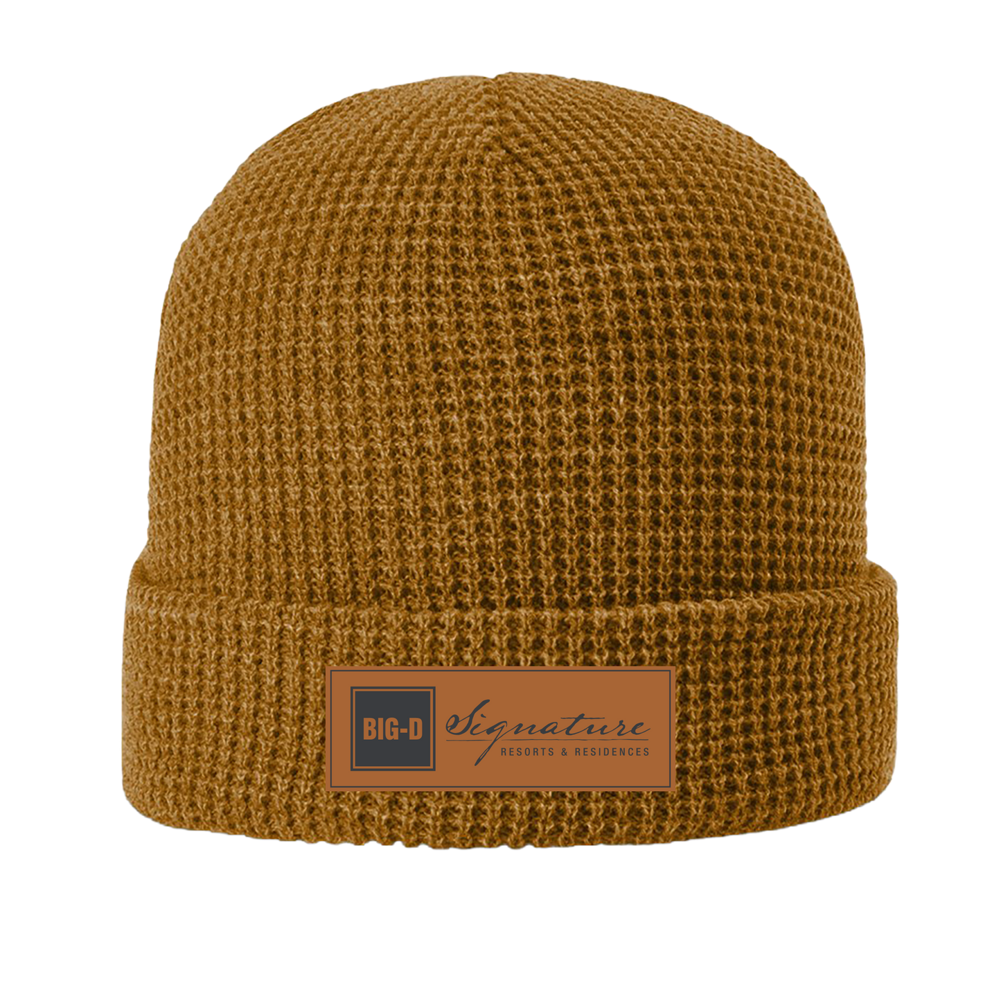 Richardson Waffle Knit Beanie with Cuff