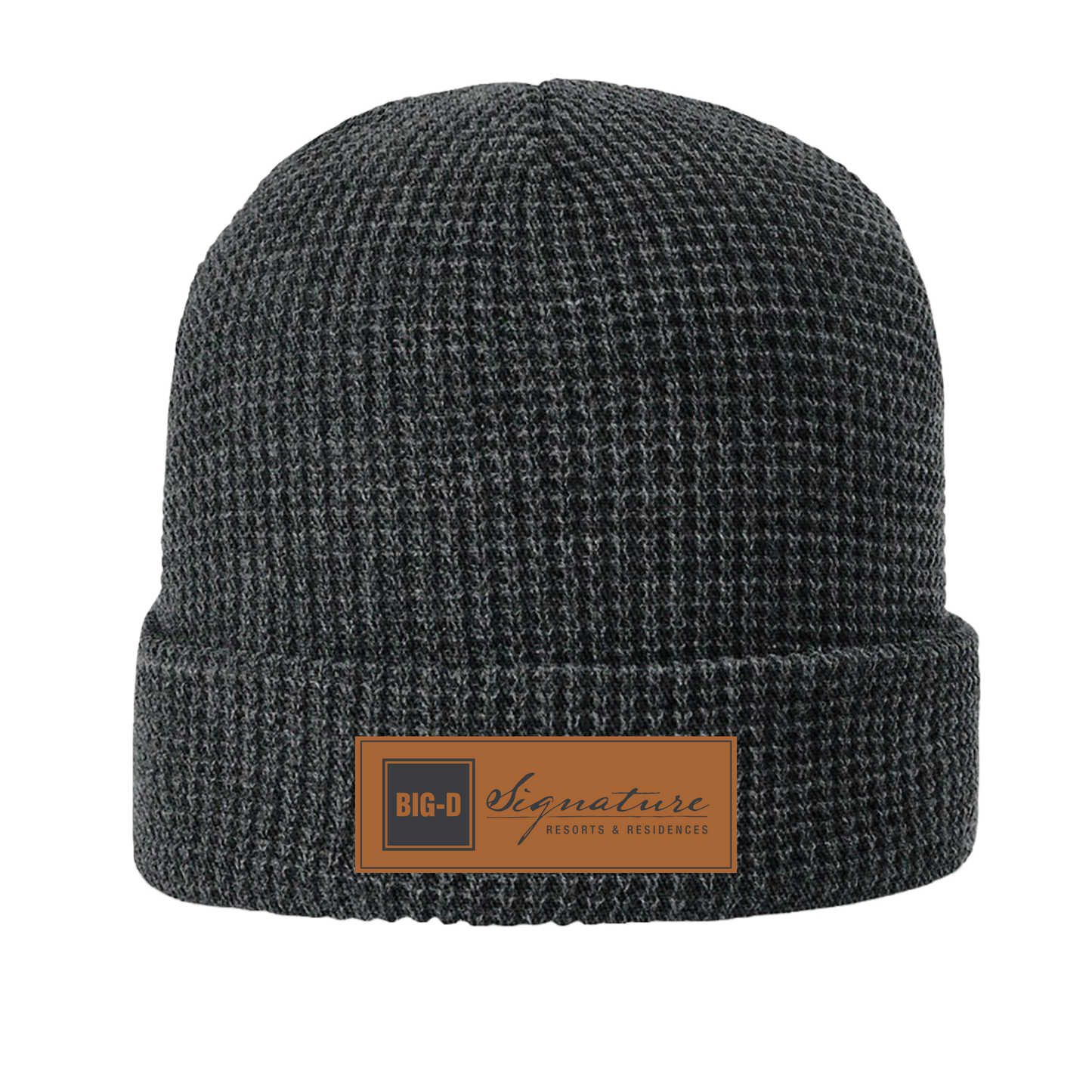Richardson Waffle Knit Beanie with Cuff