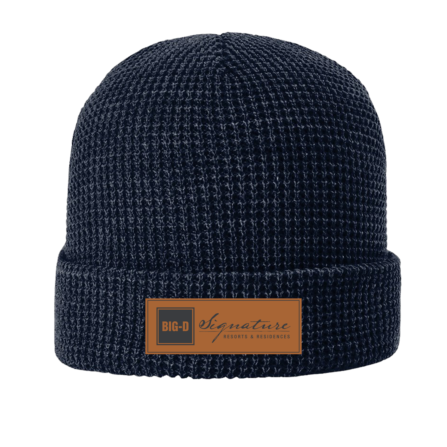 Richardson Waffle Knit Beanie with Cuff