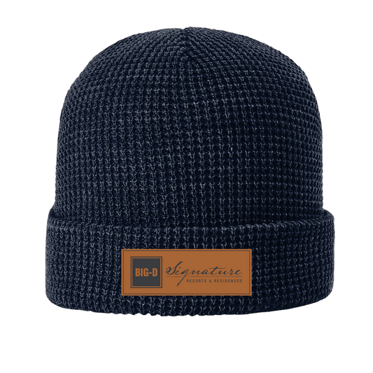 Richardson Waffle Knit Beanie with Cuff