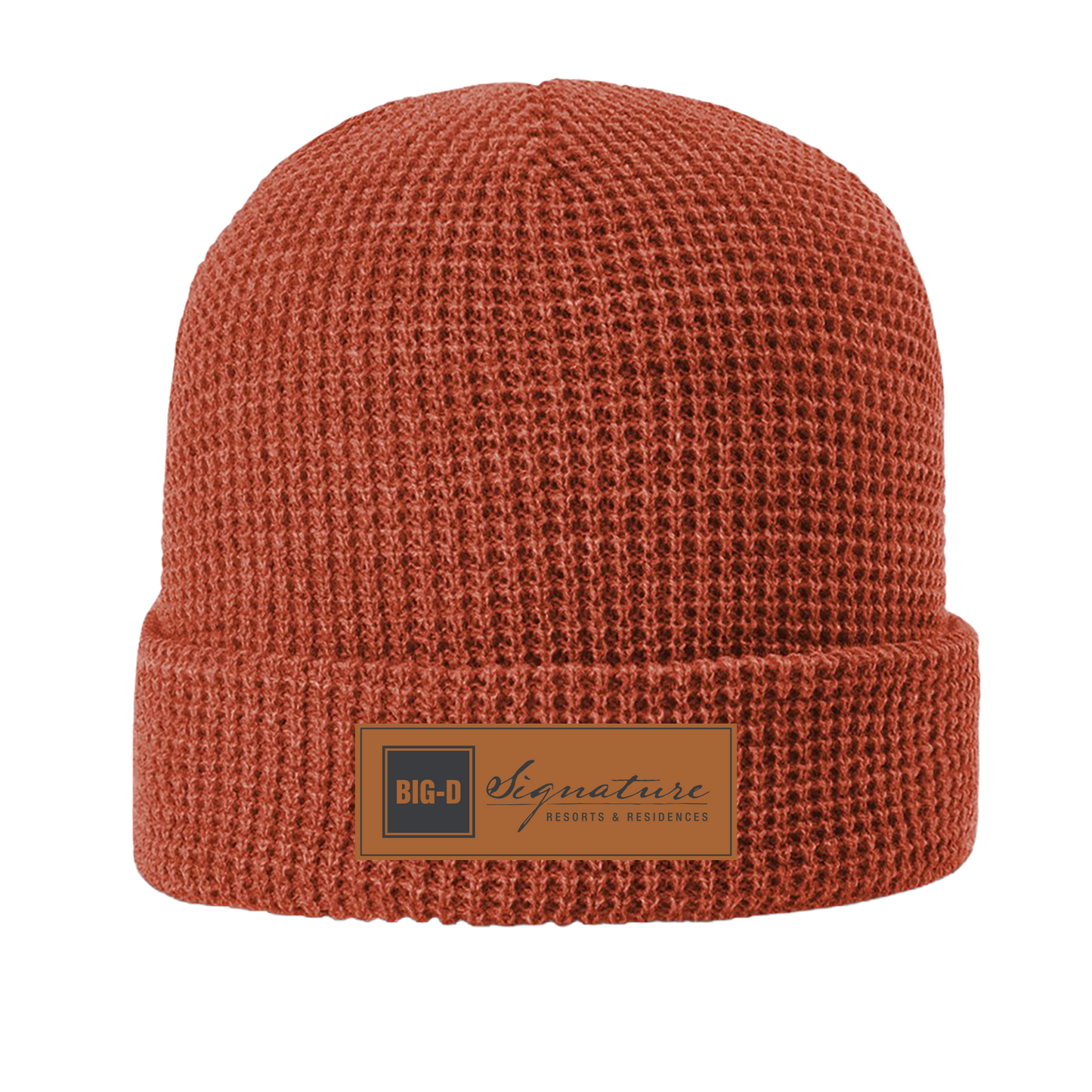Richardson Waffle Knit Beanie with Cuff