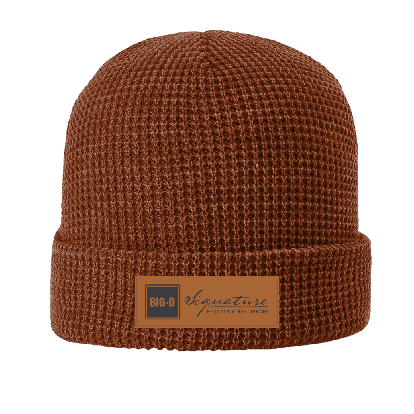 Richardson Waffle Knit Beanie with Cuff