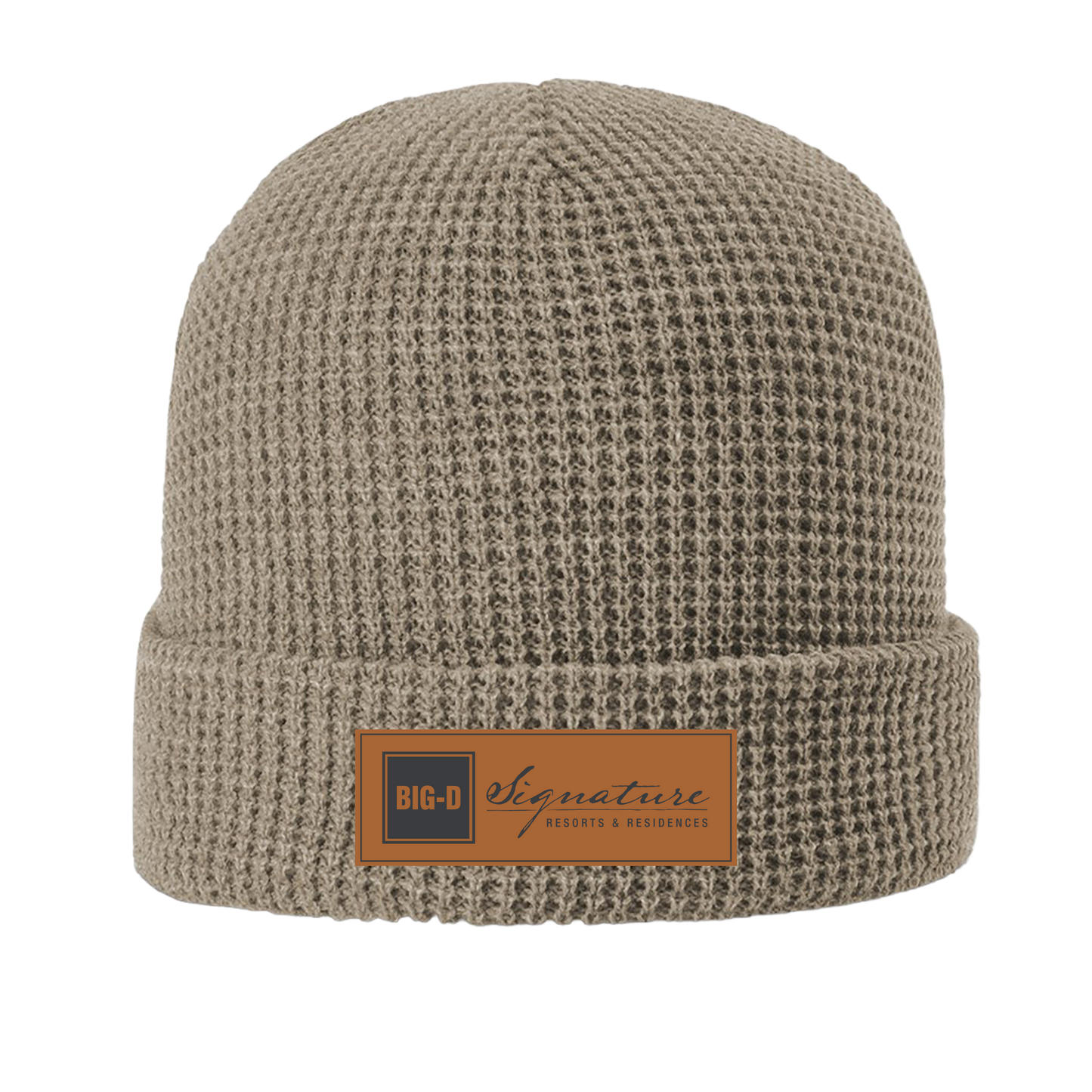 Richardson Waffle Knit Beanie with Cuff
