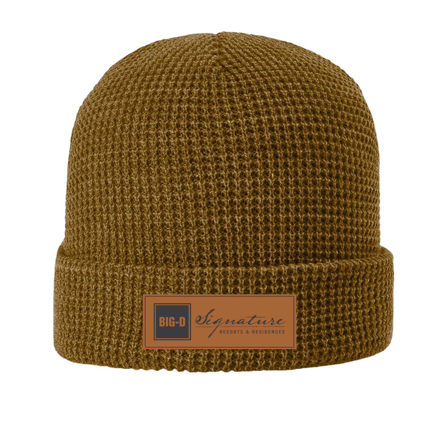 Richardson Waffle Knit Beanie with Cuff