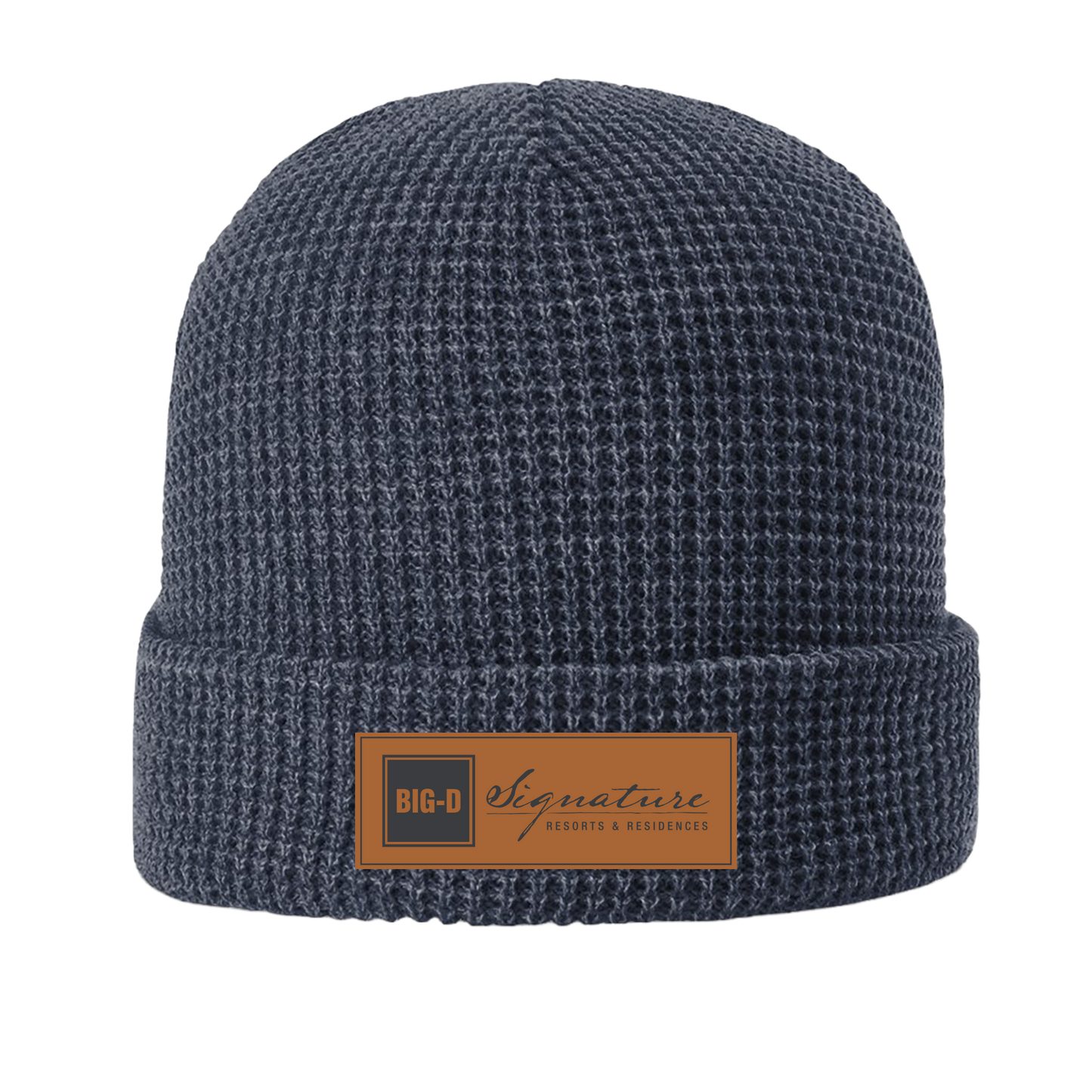 Richardson Waffle Knit Beanie with Cuff
