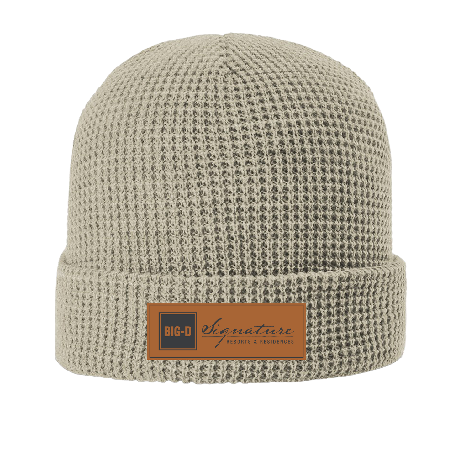 Richardson Waffle Knit Beanie with Cuff
