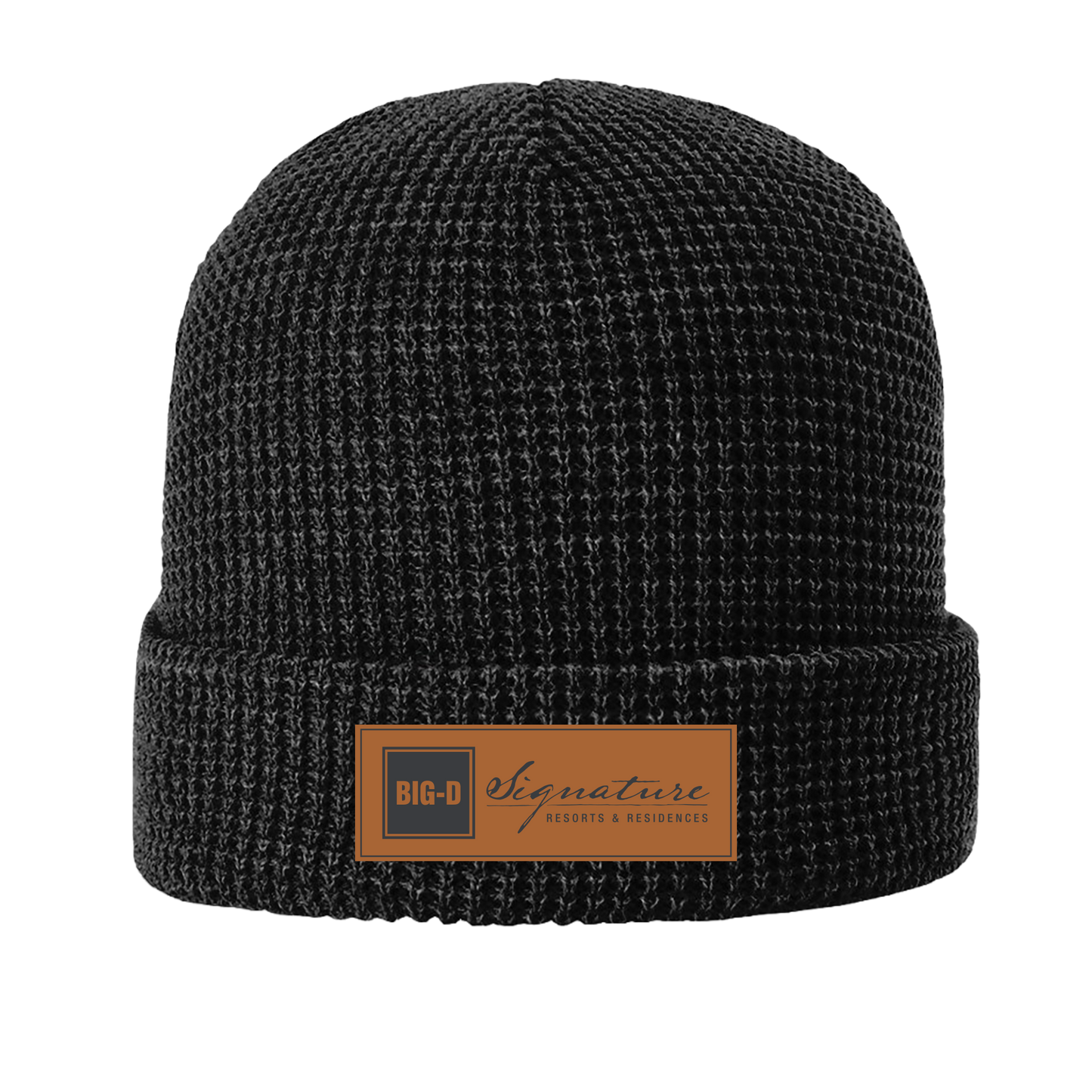 Richardson Waffle Knit Beanie with Cuff