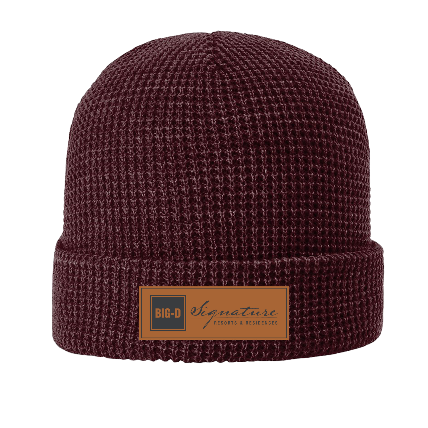 Richardson Waffle Knit Beanie with Cuff