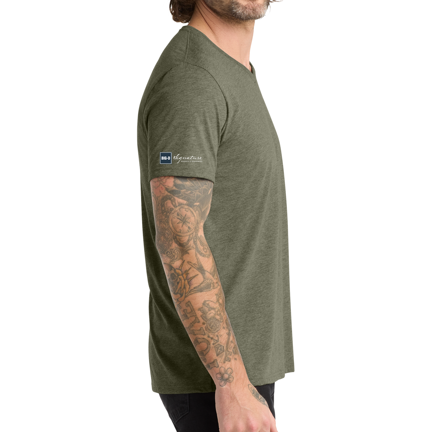 Allmade® Unisex Tri-Blend V-Neck Tee