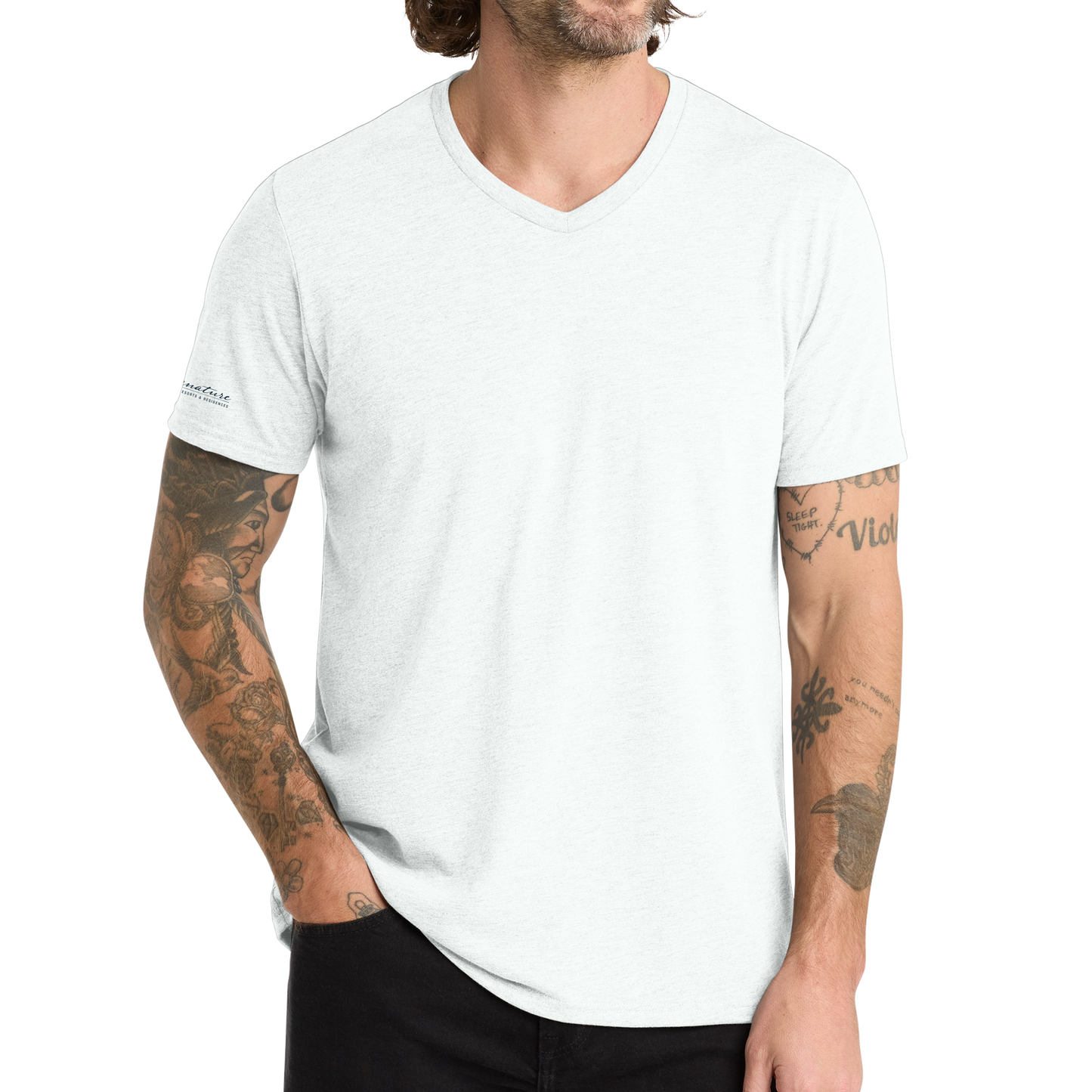 Allmade® Unisex Tri-Blend V-Neck Tee