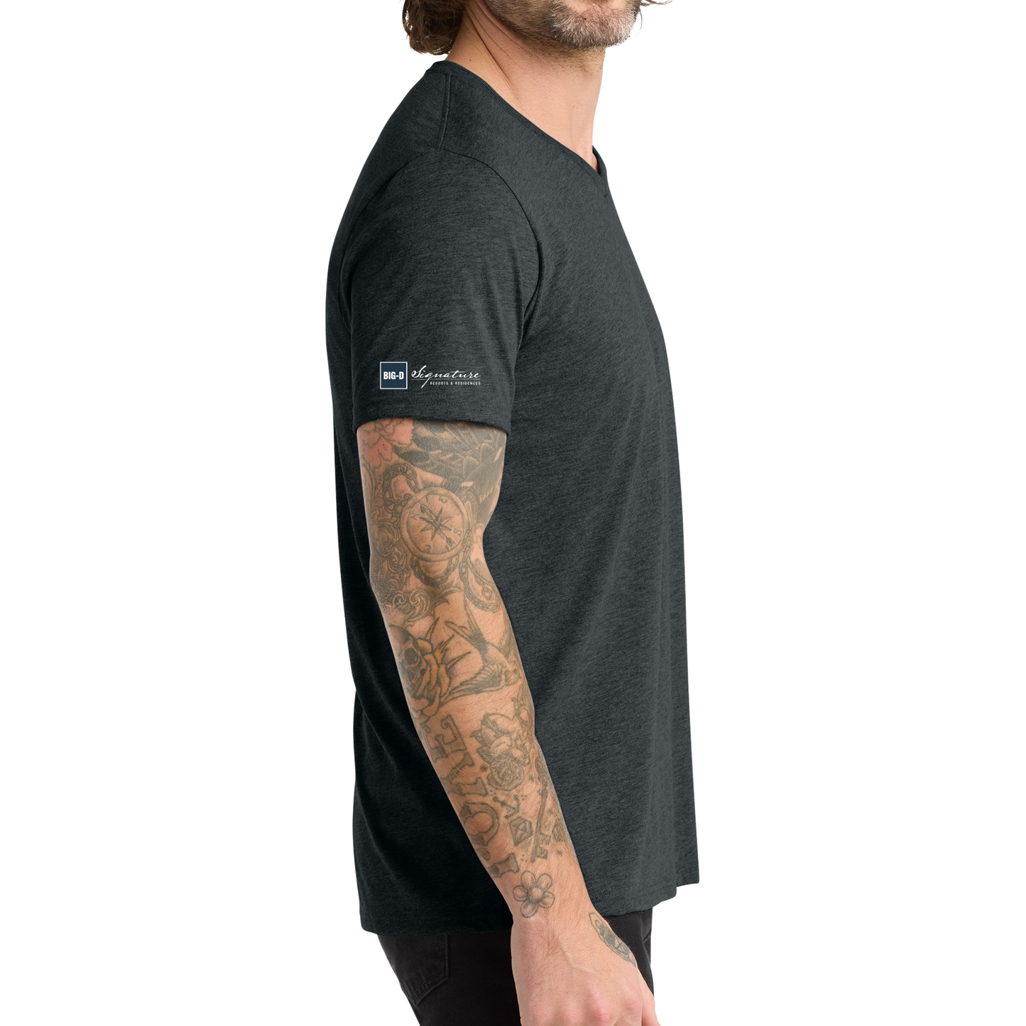 Allmade® Unisex Tri-Blend V-Neck Tee