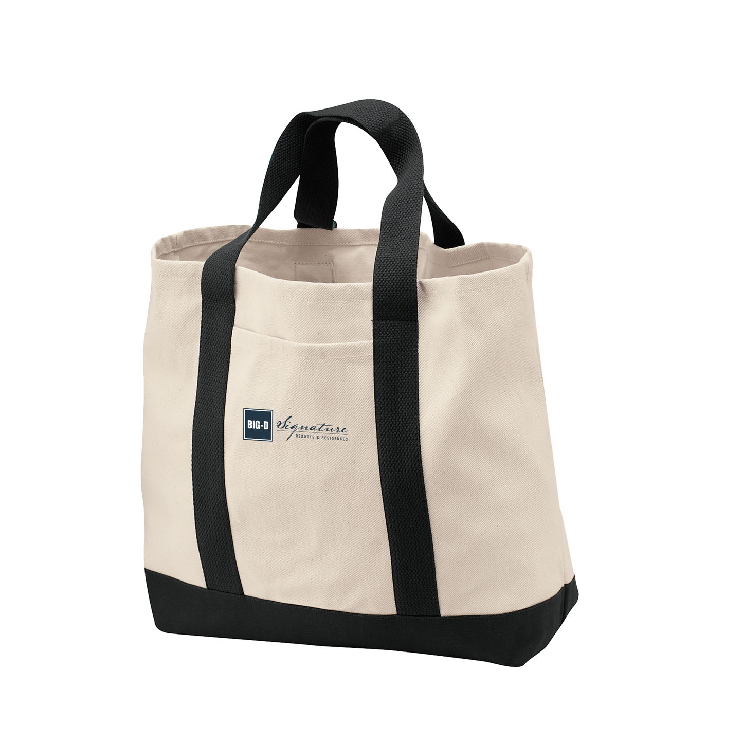Port Authority® Ideal Twill Two-Tone Shopping Tote