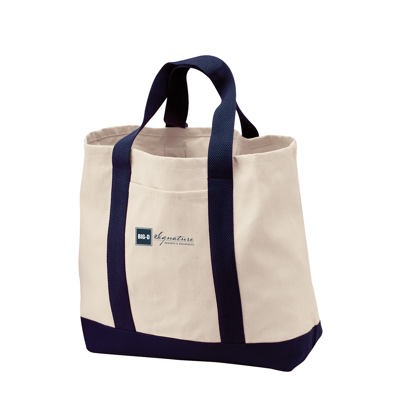 Port Authority® Ideal Twill Two-Tone Shopping Tote