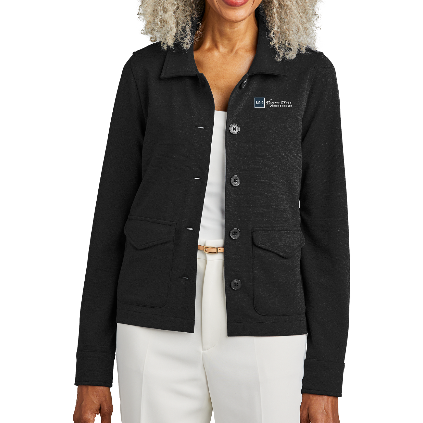 Brooks Brothers® Women’s Mid-Layer Stretch Button Jacket