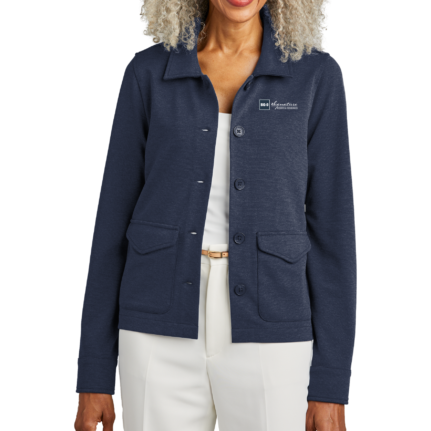 Brooks Brothers® Women’s Mid-Layer Stretch Button Jacket