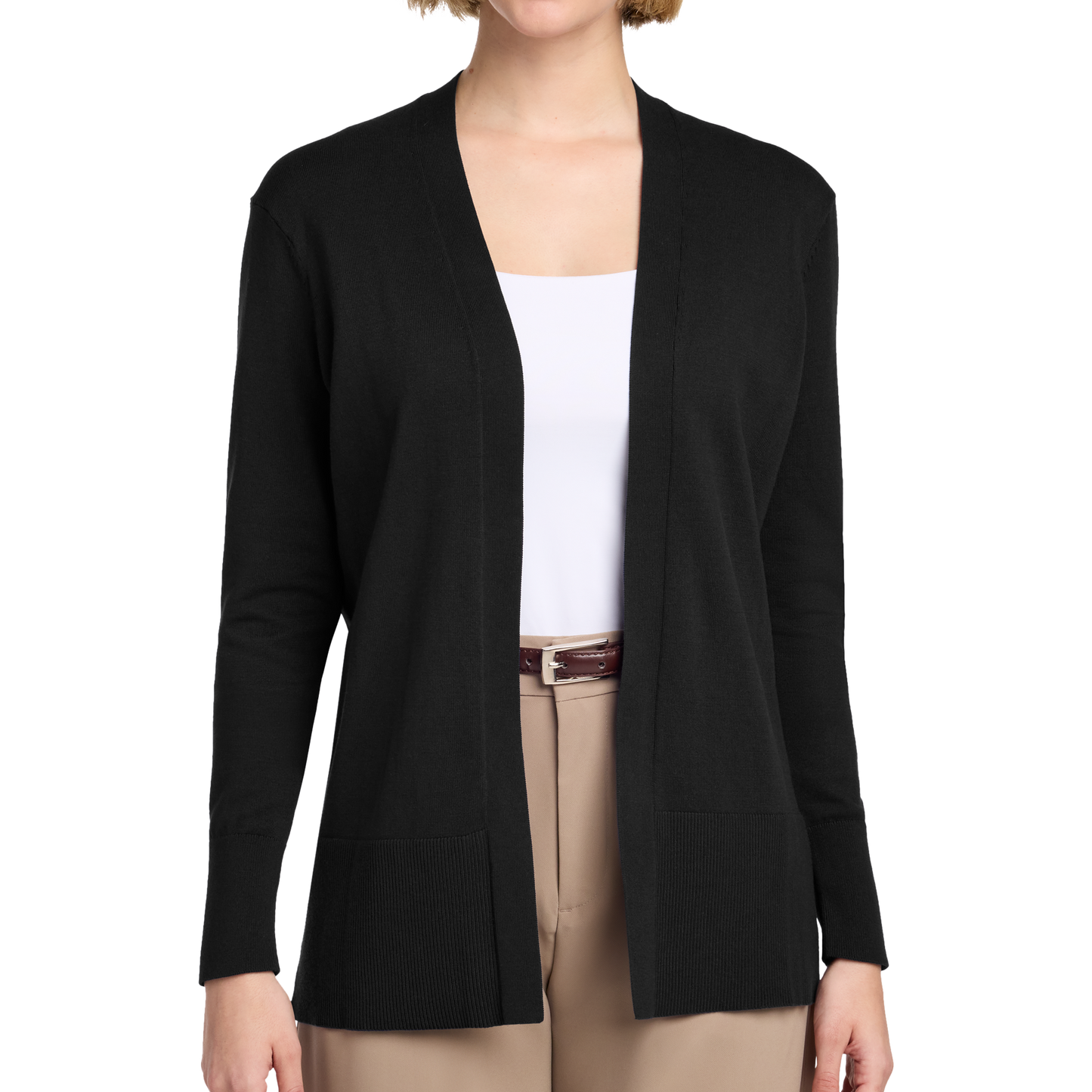 Brooks Brothers® Women’s Cotton Stretch Long Cardigan Sweater