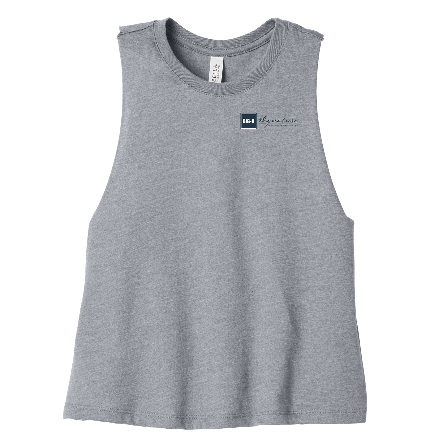 BELLA+CANVAS® Women’s Racerback Cropped Tank