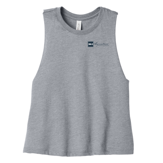 BELLA+CANVAS® Women’s Racerback Cropped Tank