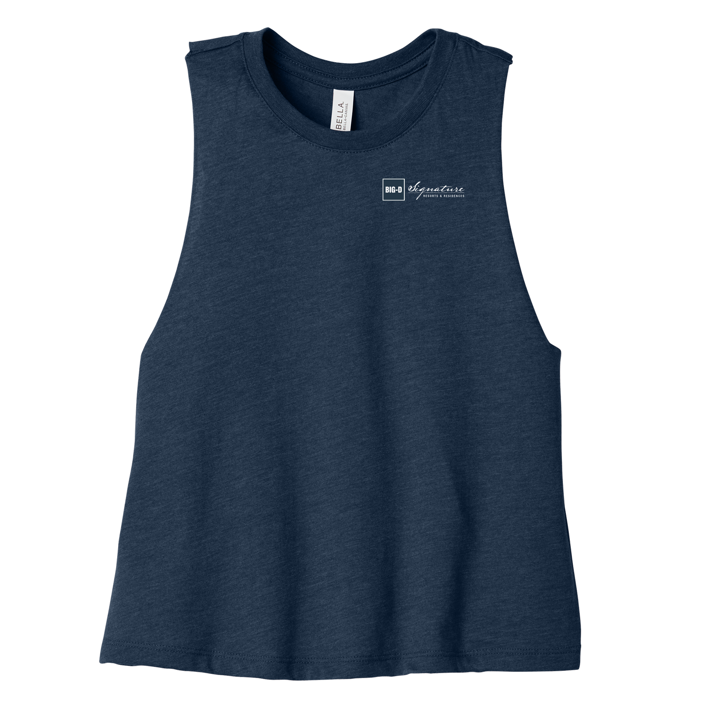 BELLA+CANVAS® Women’s Racerback Cropped Tank