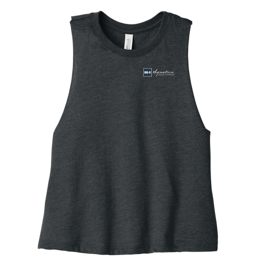 BELLA+CANVAS® Women’s Racerback Cropped Tank