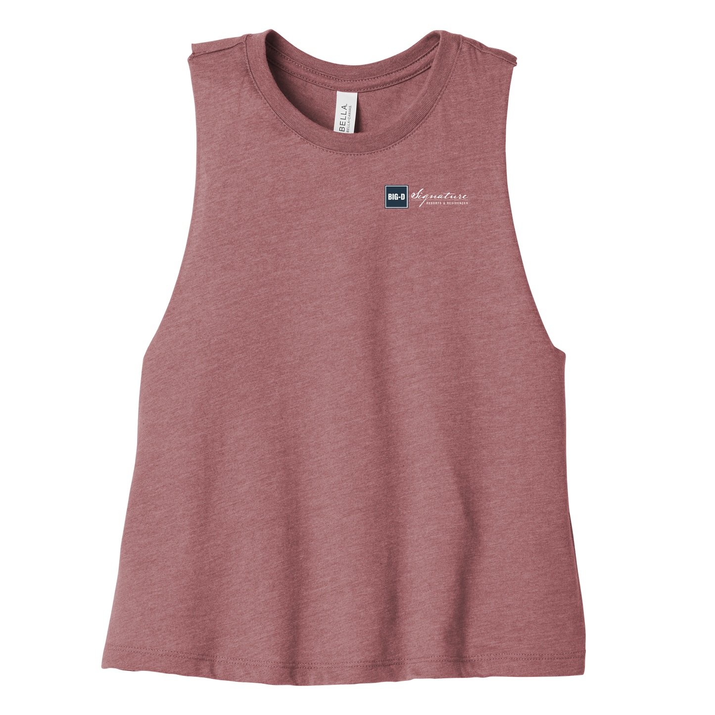 BELLA+CANVAS® Women’s Racerback Cropped Tank