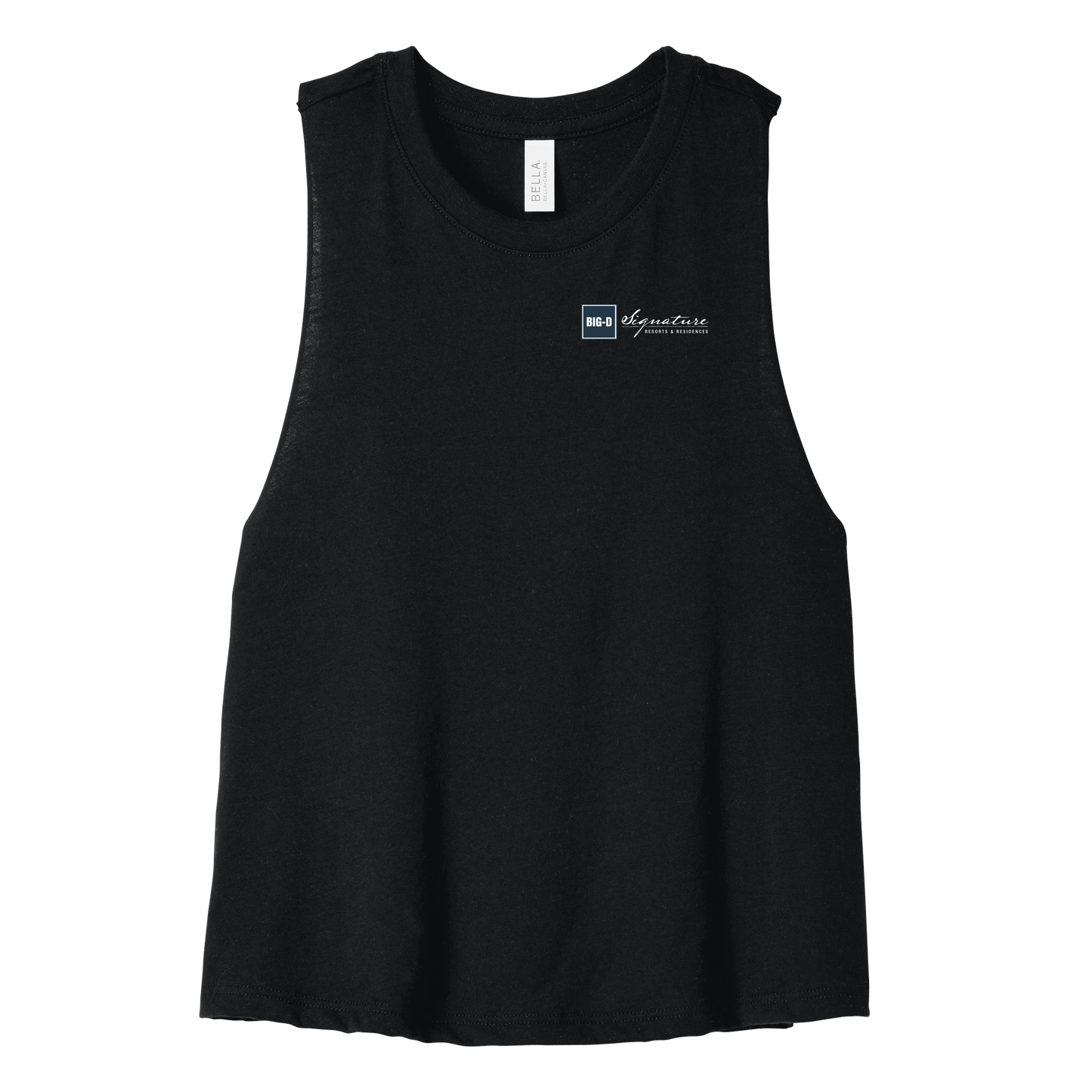 BELLA+CANVAS® Women’s Racerback Cropped Tank