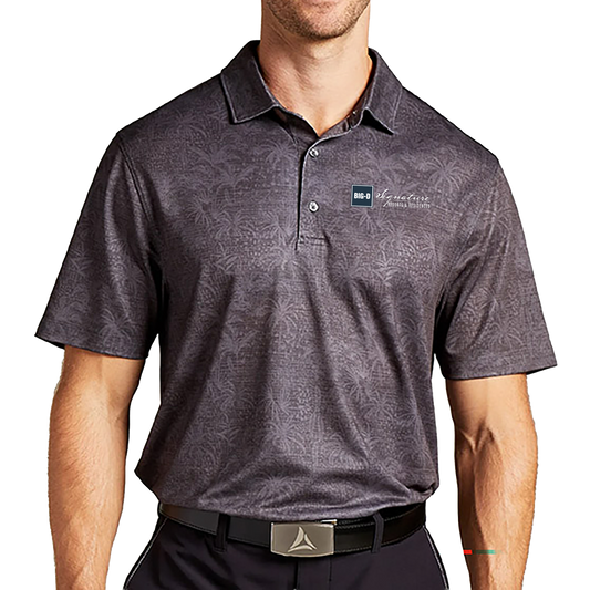 Bermuda Sands Bali Tropical Print Polo