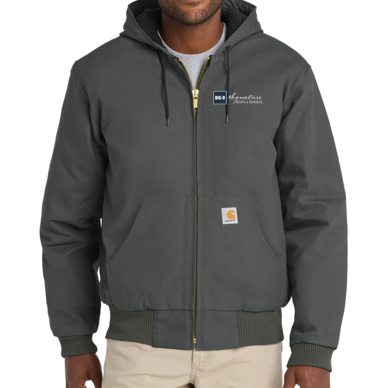 Carhartt® Quilted-Flannel-Lined Duck Active Jac