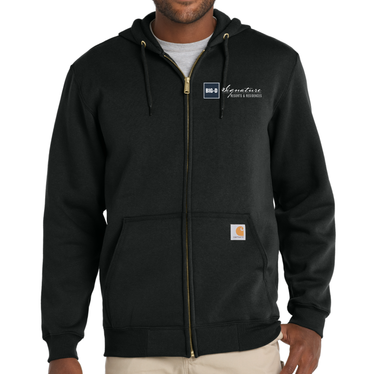 Carhartt® Midweight Hooded Zip-Front Sweatshirt