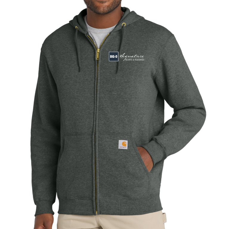Carhartt® Midweight Hooded Zip-Front Sweatshirt