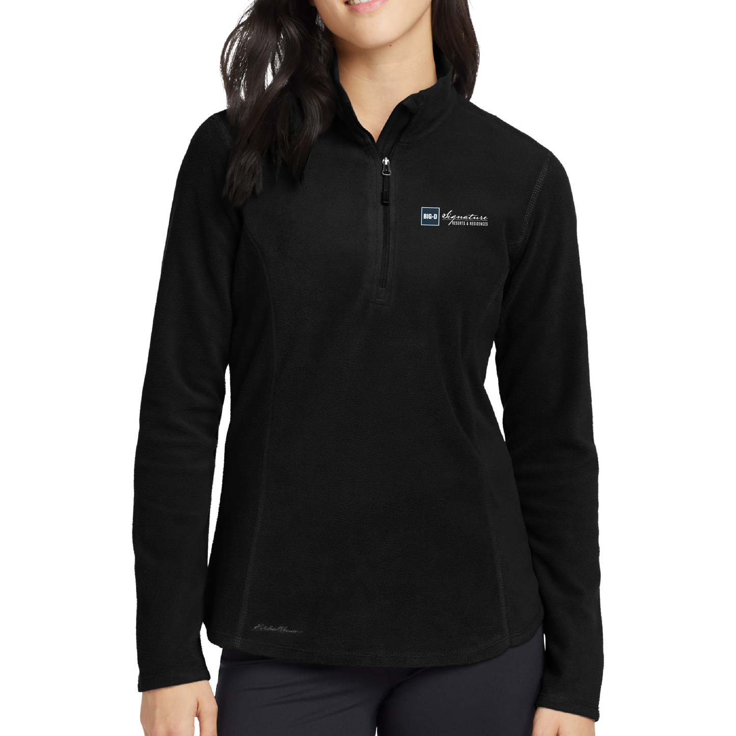 Eddie Bauer® Women's 1/2-Zip Microfleece Jacket