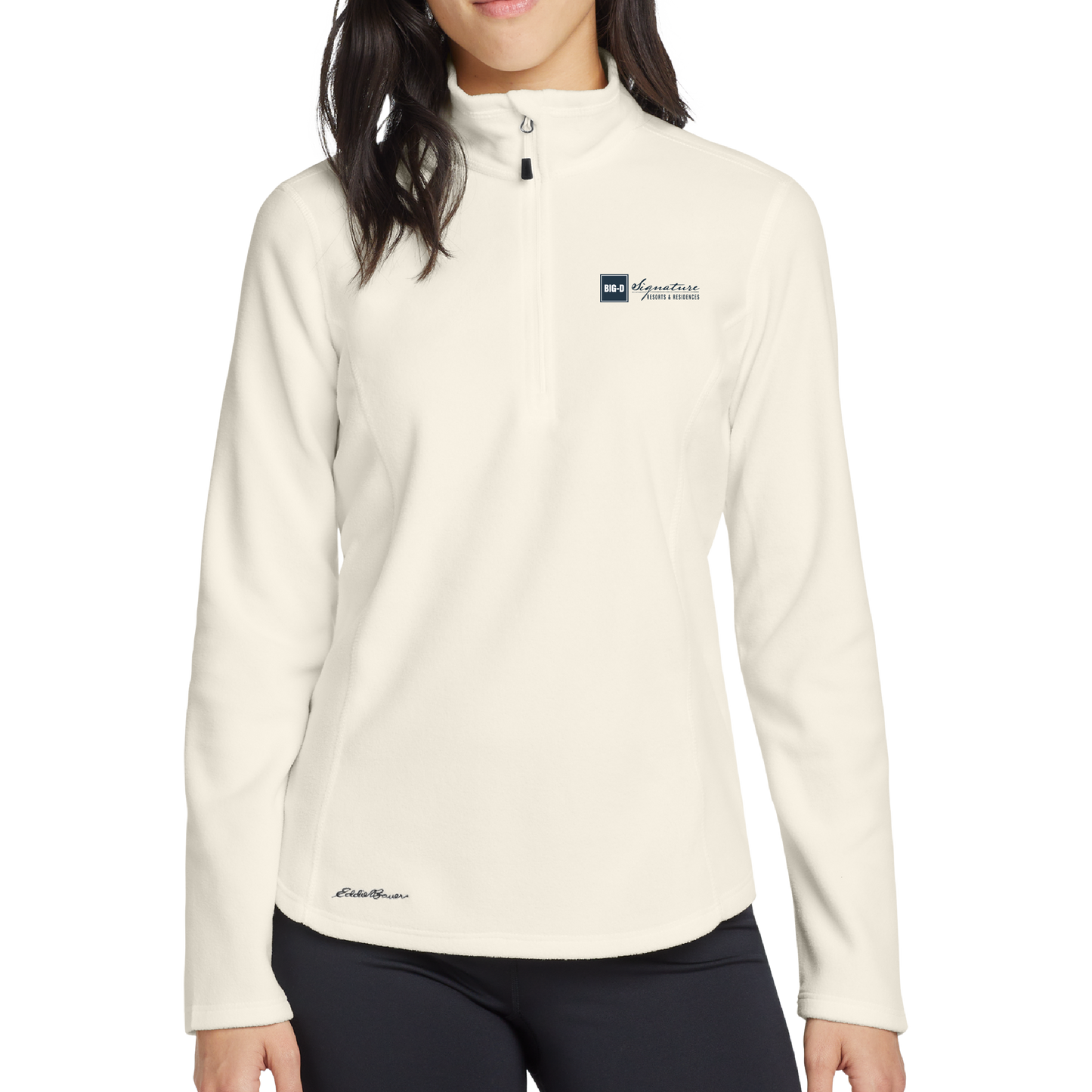 Eddie Bauer® Women's 1/2-Zip Microfleece Jacket