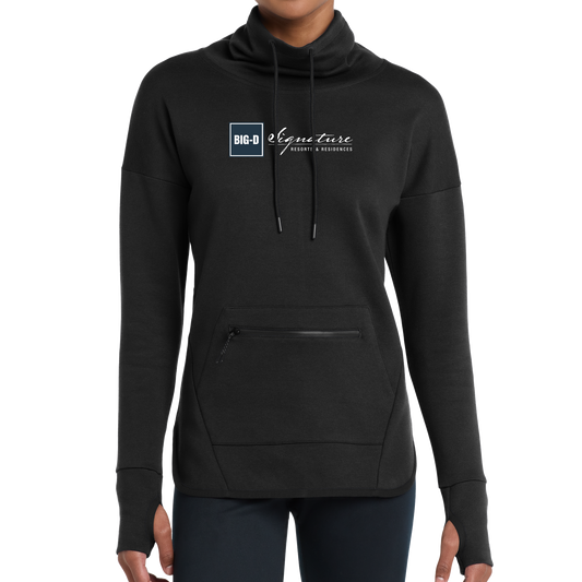 Sport-Tek® Women's Triumph Cowl Neck Pullover