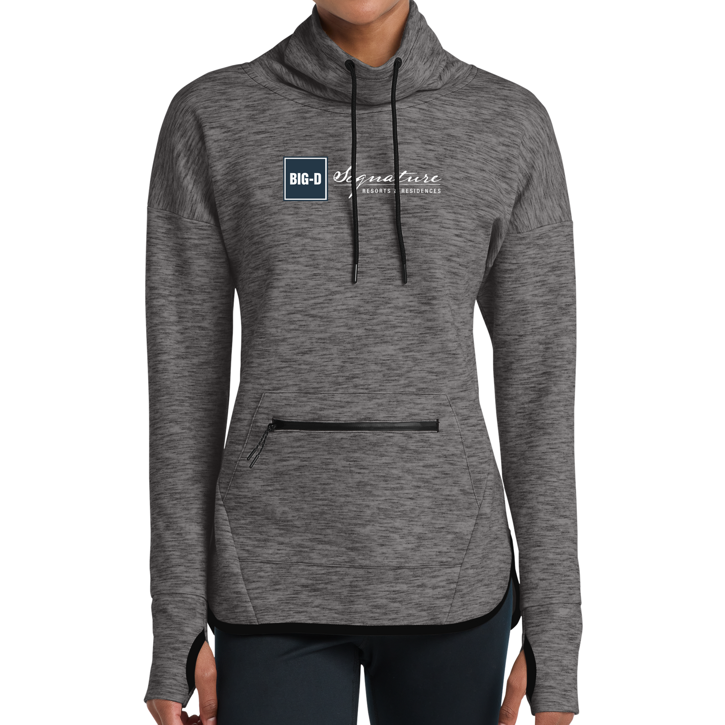 Sport-Tek® Women's Triumph Cowl Neck Pullover