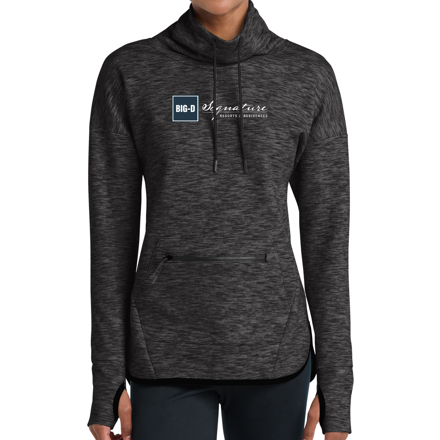 Sport-Tek® Women's Triumph Cowl Neck Pullover