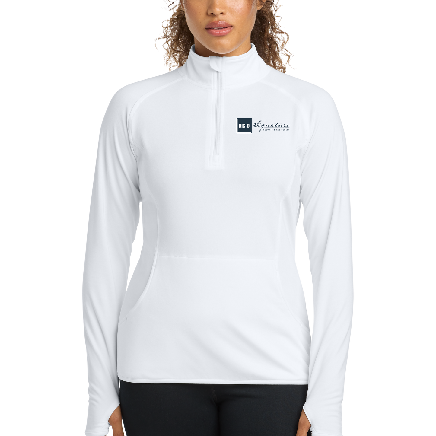 Sport-Tek® Ladies Sport-Wick® Stretch 1/2-Zip Pullover