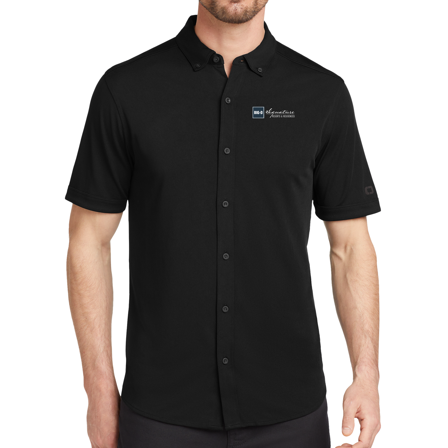 OGIO® Gravitate Full-Button Polo
