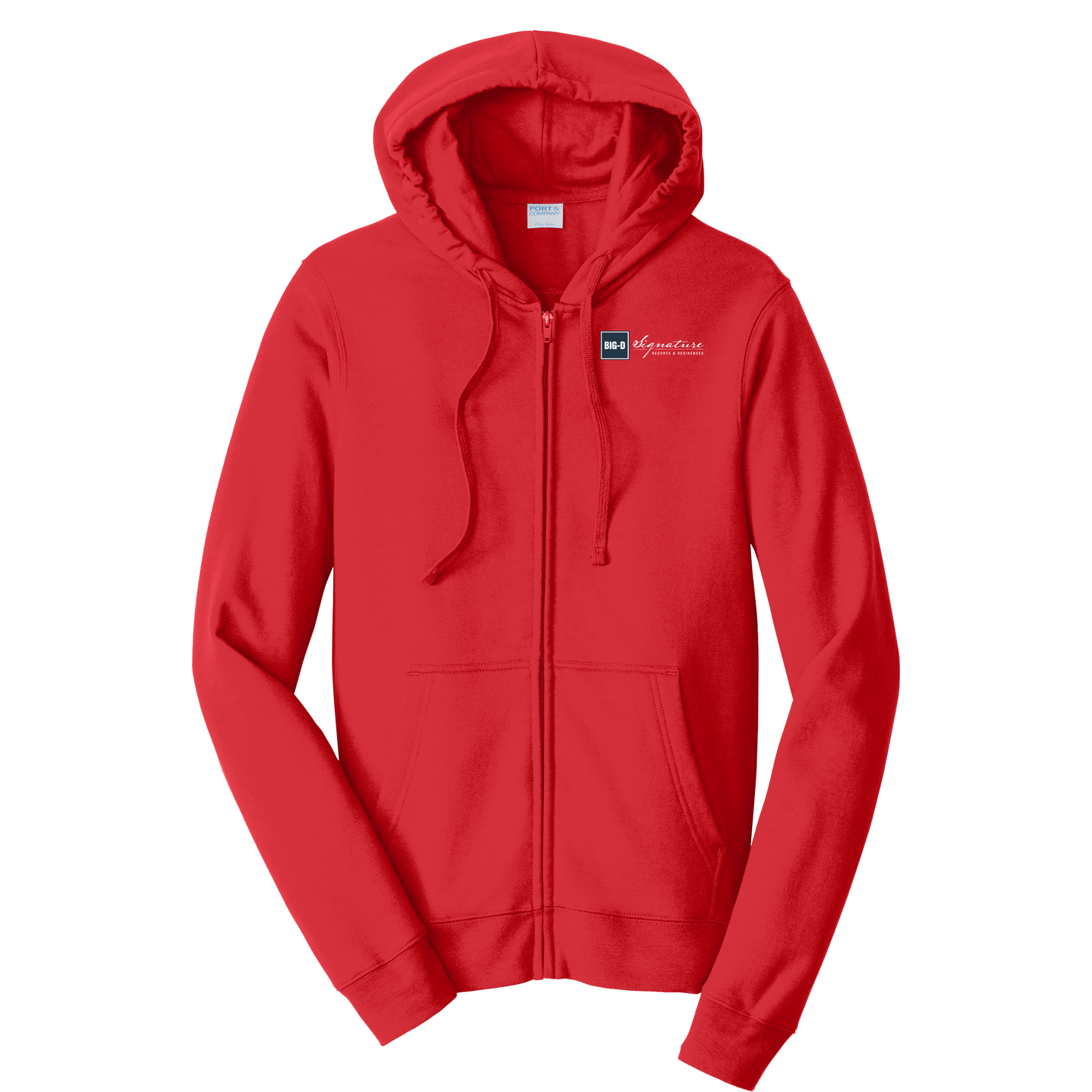 Port & Company® Fan Favorite™ Fleece Full-Zip Hooded Sweatshirt