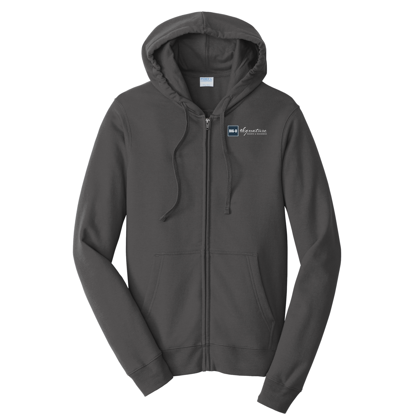 Port & Company® Fan Favorite™ Fleece Full-Zip Hooded Sweatshirt