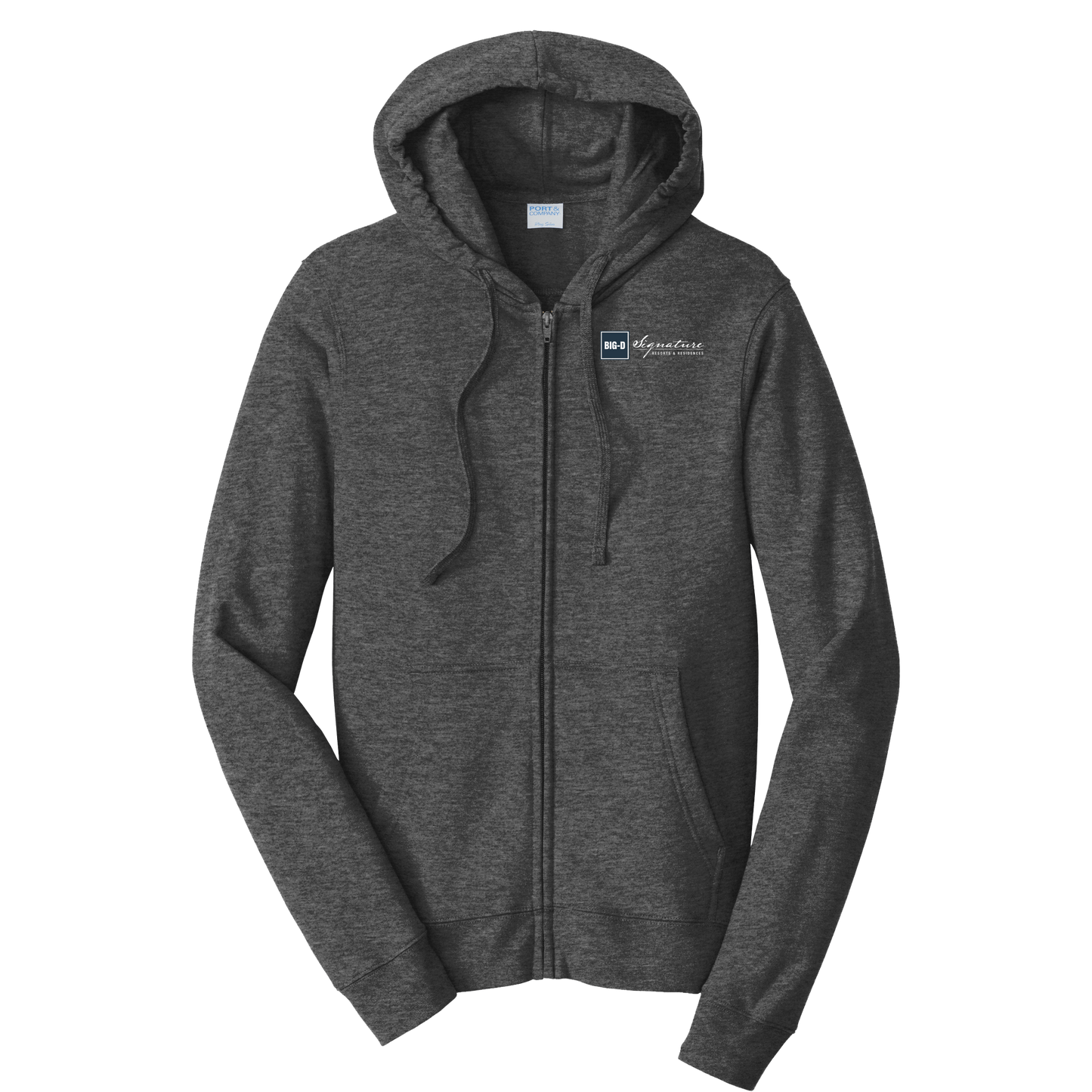 Port & Company® Fan Favorite™ Fleece Full-Zip Hooded Sweatshirt