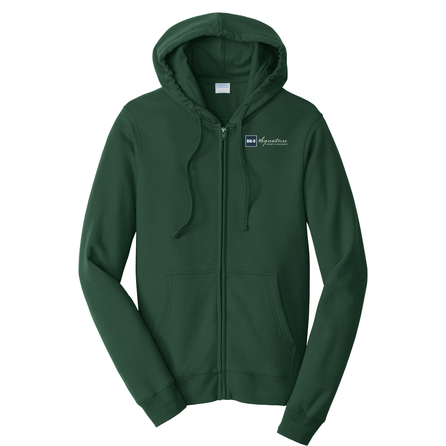 Port & Company® Fan Favorite™ Fleece Full-Zip Hooded Sweatshirt