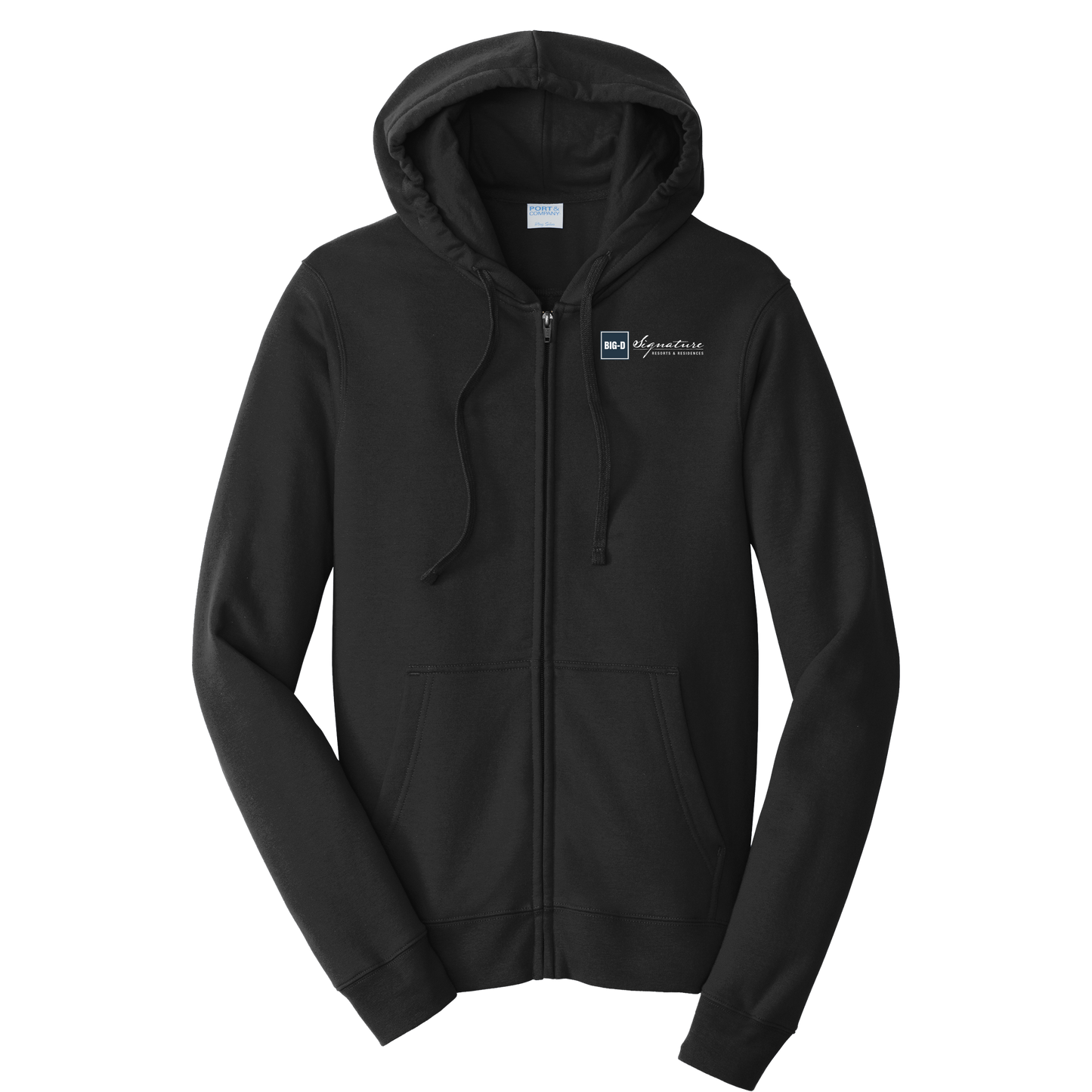 Port & Company® Fan Favorite™ Fleece Full-Zip Hooded Sweatshirt